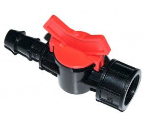 Zawór kulowy MINI z gwintem wewnetrznym 16-1/2"