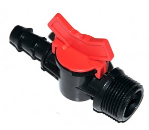 Zawór kulowy MINI z gwintem zewnetrznym 16-3/4"