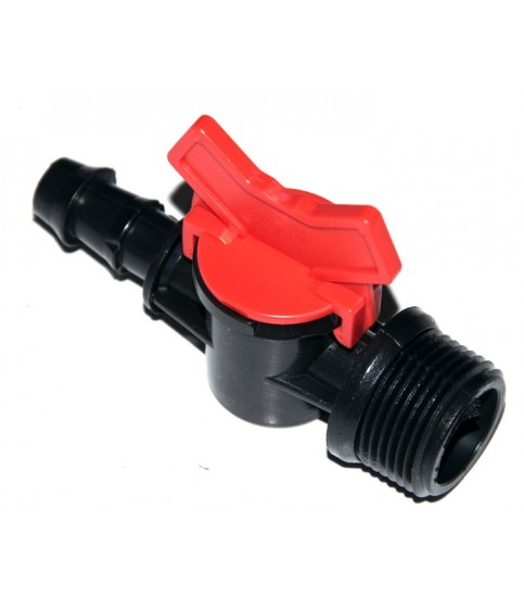 Zawór kulowy MINI z gwintem zewnetrznym 16-3/4"