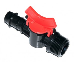 Zawór kulowy MINI z gwintem zewnętrznym 20-3/4"