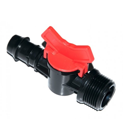 Zawór kulowy MINI z gwintem zewnętrznym 20-3/4"