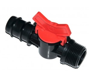 Zawór kulowy MINI z gwintem zewnętrznym 25-3/4"