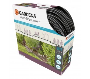 GARDENA Micro-Drip-System - linia kroplująca do rzędów roślin - zestaw L