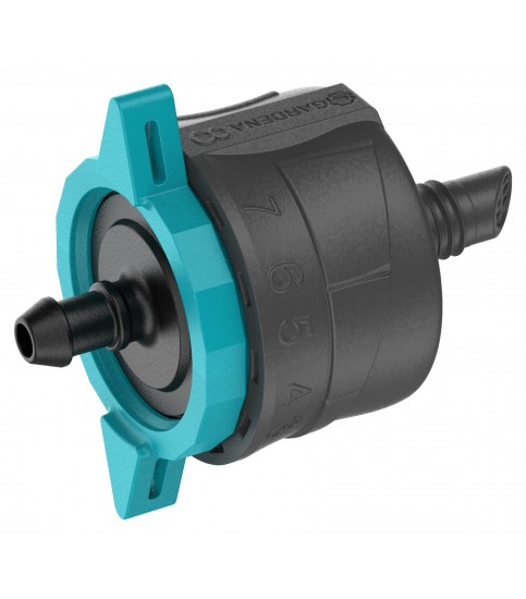 GARDENA Micro-Drip-System - regulowany kroplownik końcowy z kompensacją ciśnienia 0-8 l/h