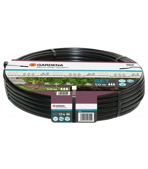 GARDENA Micro-Drip-System - linia kroplująca do rzędów roślin - zestaw 50 m