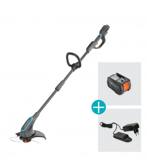 GARDENA Podkaszarka akumulatorowa PowerTrim 30/18V P4A - zestaw