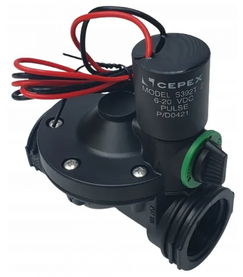 Elektrozawór regulacją 1" 9 V DC