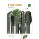 FISKARS Zestaw metalowych narzędzi do sadzenia roślin 5 szt.