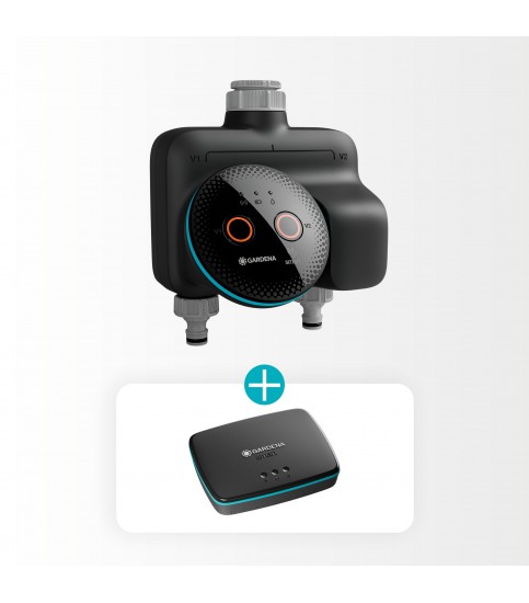 GARDENA Smart sterownik nawadniania Dual - zestaw z bramką