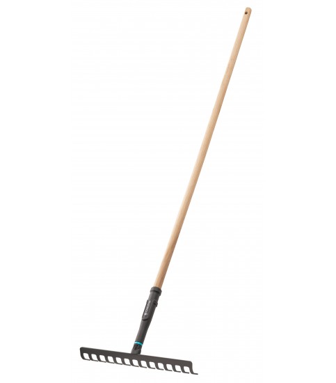 GARDENA PureLine - grabie metalowe z trzonkiem FSC 100%