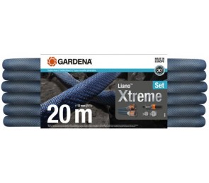 GARDENA Wąż tekstylny Liano™ Xtreme 20 m - zestaw