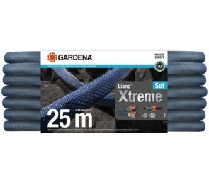 GARDENA Wąż tekstylny Liano™ Xtreme 25 m - zestaw
