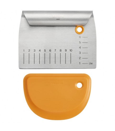 FISKARS Nóż do krojenia i porcjowania ciasta 2 w 1