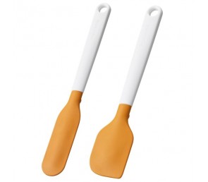 FISKARS Silikonowa szpatułka i skrobak do ciasta