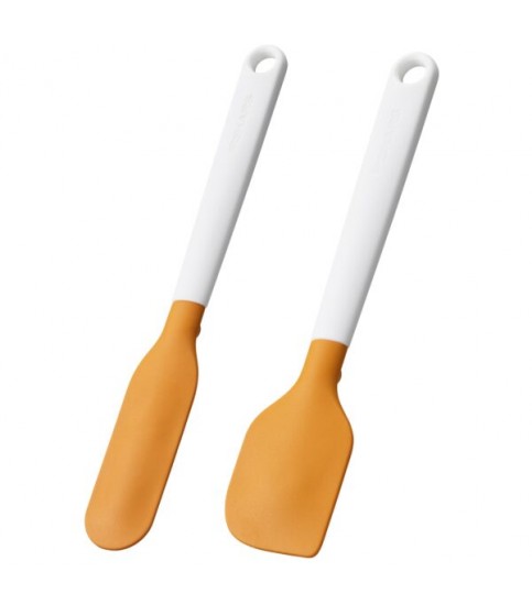 FISKARS Silikonowa szpatułka i skrobak do ciasta