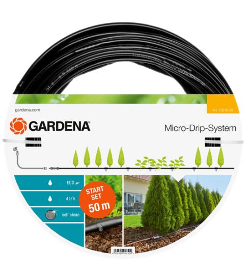 GARDENA Micro-Drip-System - linia kroplująca do rzędów roślin - zestaw L