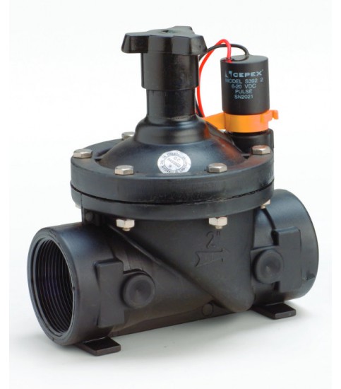 Elektrozawór regulacją 6/4" 9 V DC