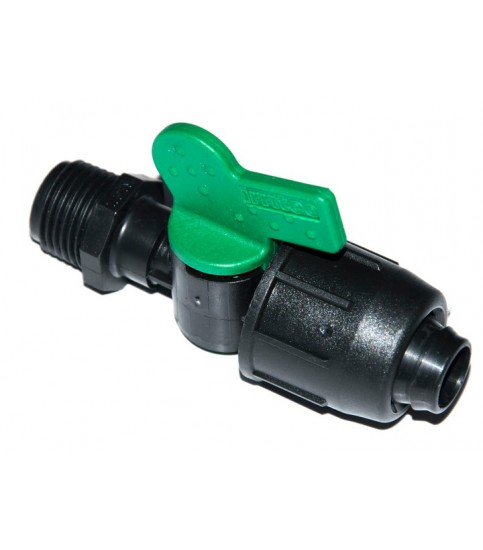 Zawór kulowy MINI VMT 20 QJ x gwint zewnętrzny 1/2"